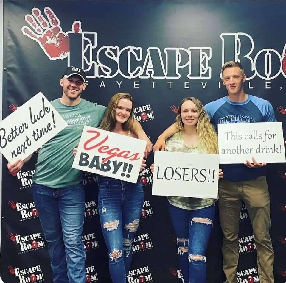 Two complimentary tickets to Escape Room Fayetteville when booking this property