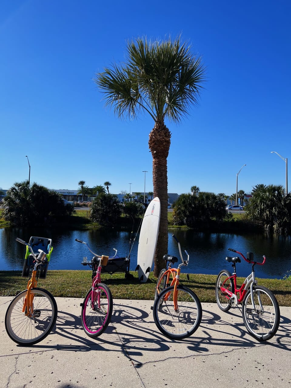 Four Beach Cruisers