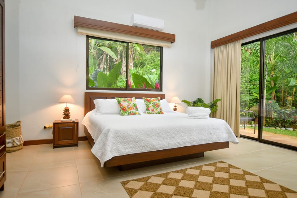 Jungle Bedroom with King bed