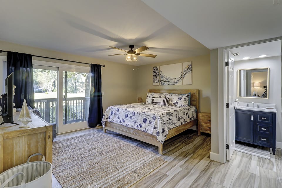 Bedroom #1, on the first floor