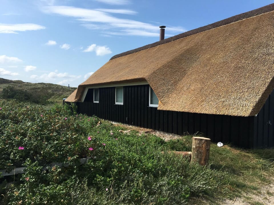 We changed the roof in 2019. A traditional thatched roof - proper west coast style