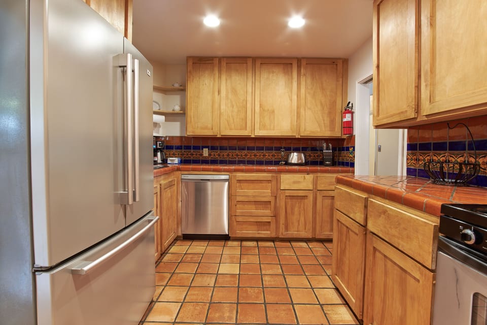 Stainless Steel fridge/freezer and dishwasher 