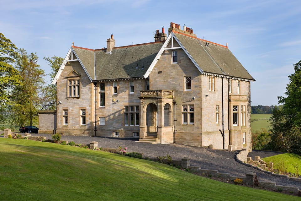 Exterior from the lawn