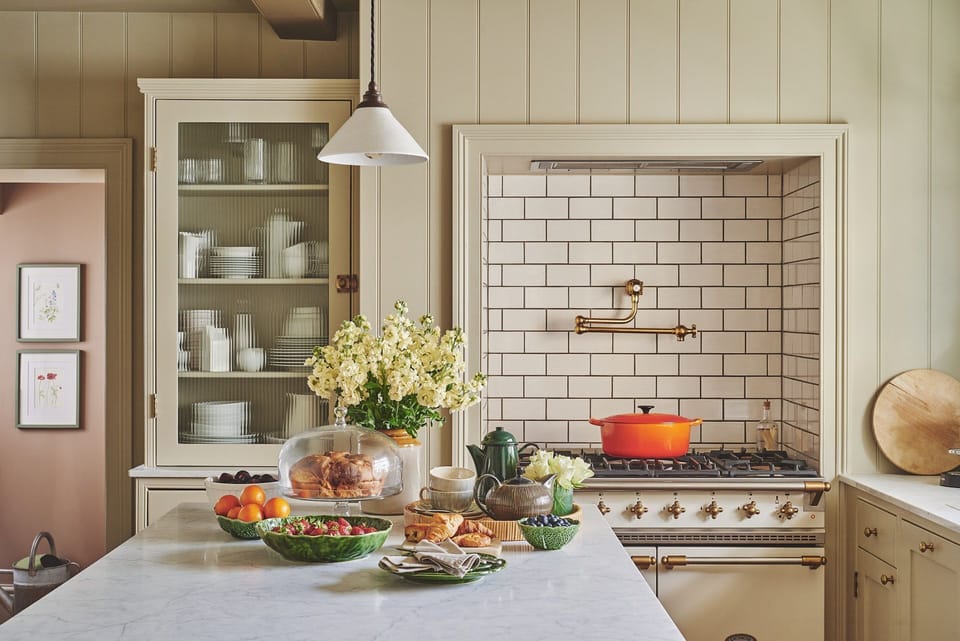 The kitchen at Harold House, Isle of Wight