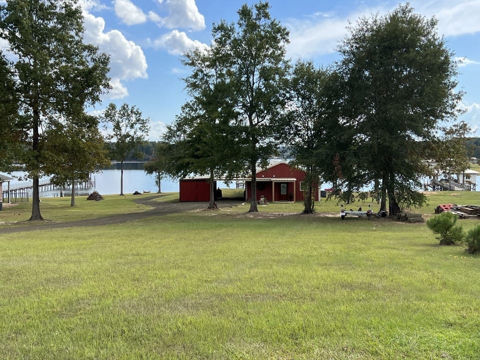 Plenty of room to play in grassed front yard