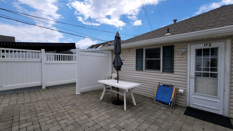 East side entrance to condo unit