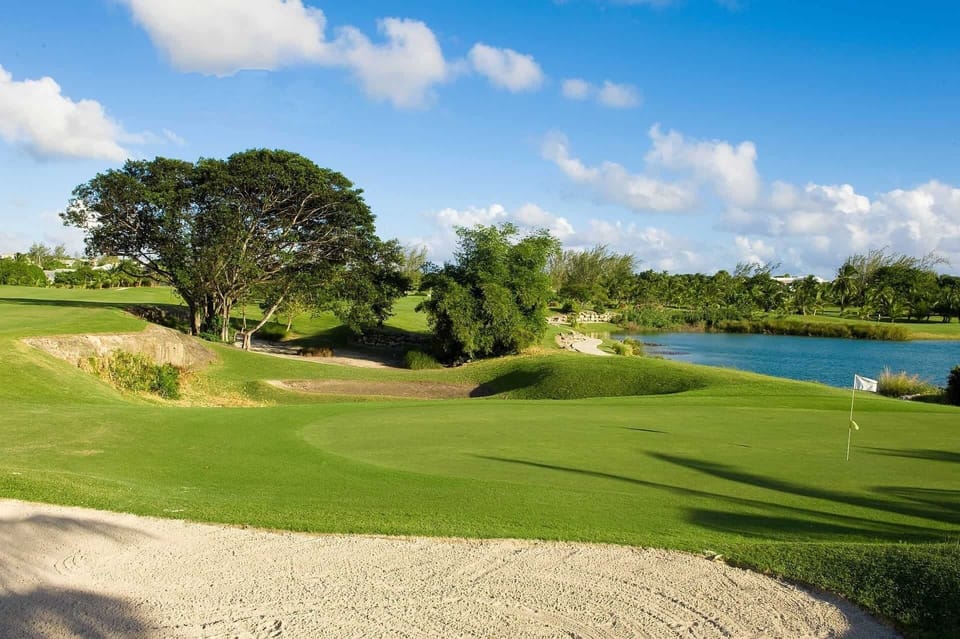 Barbados Golf Club.
Located 7 minutes drive from The Wild Flower.