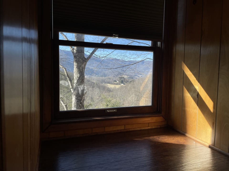 View from the Bunk room 