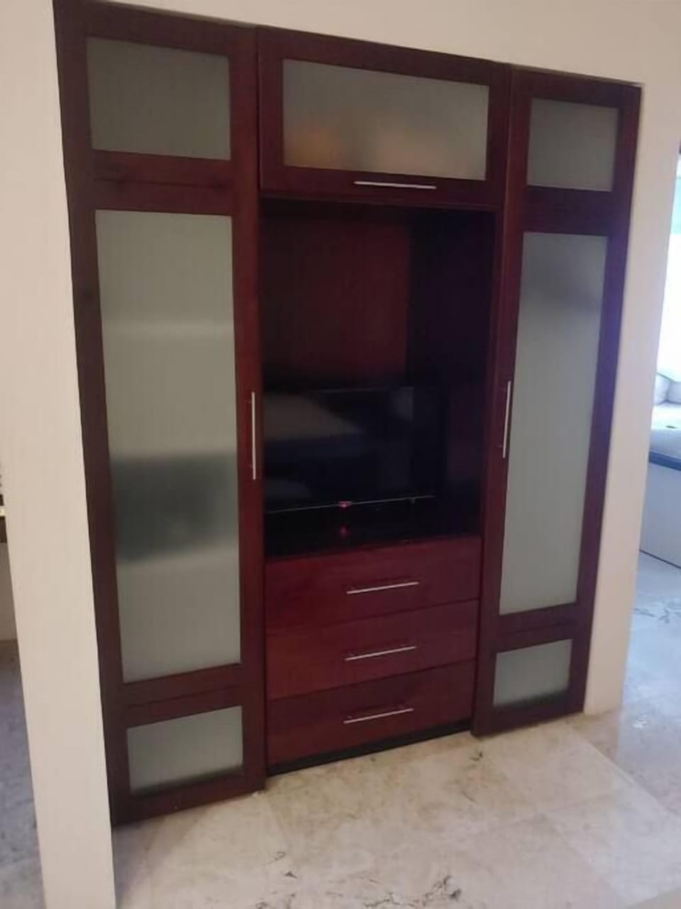 Different view of TV