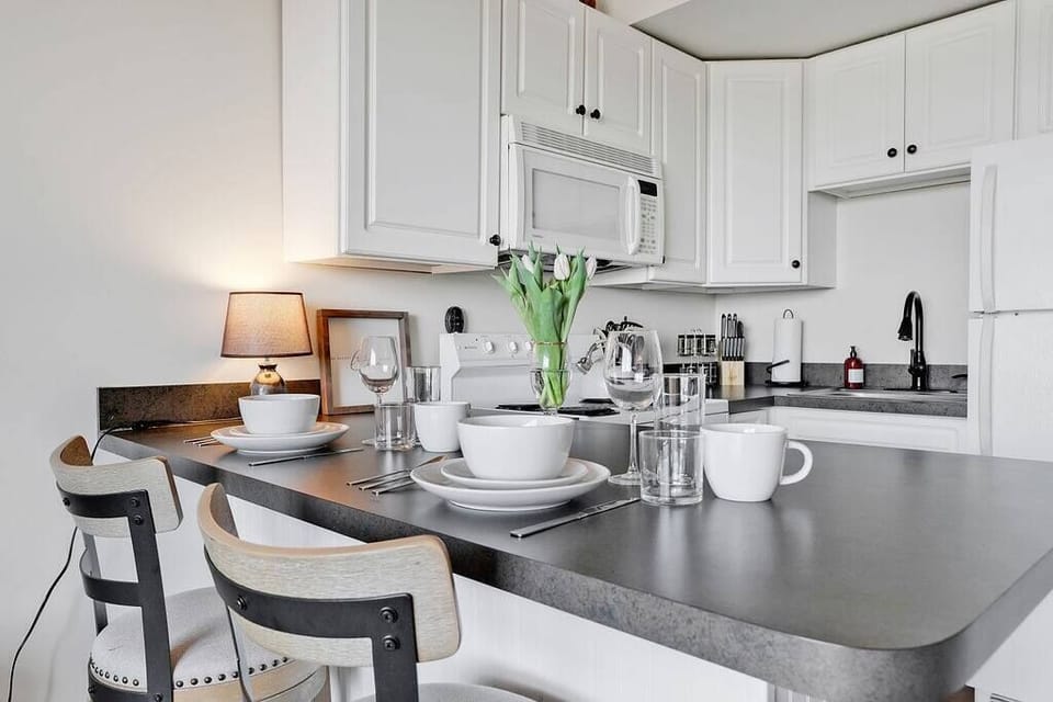Well equipped kitchen!