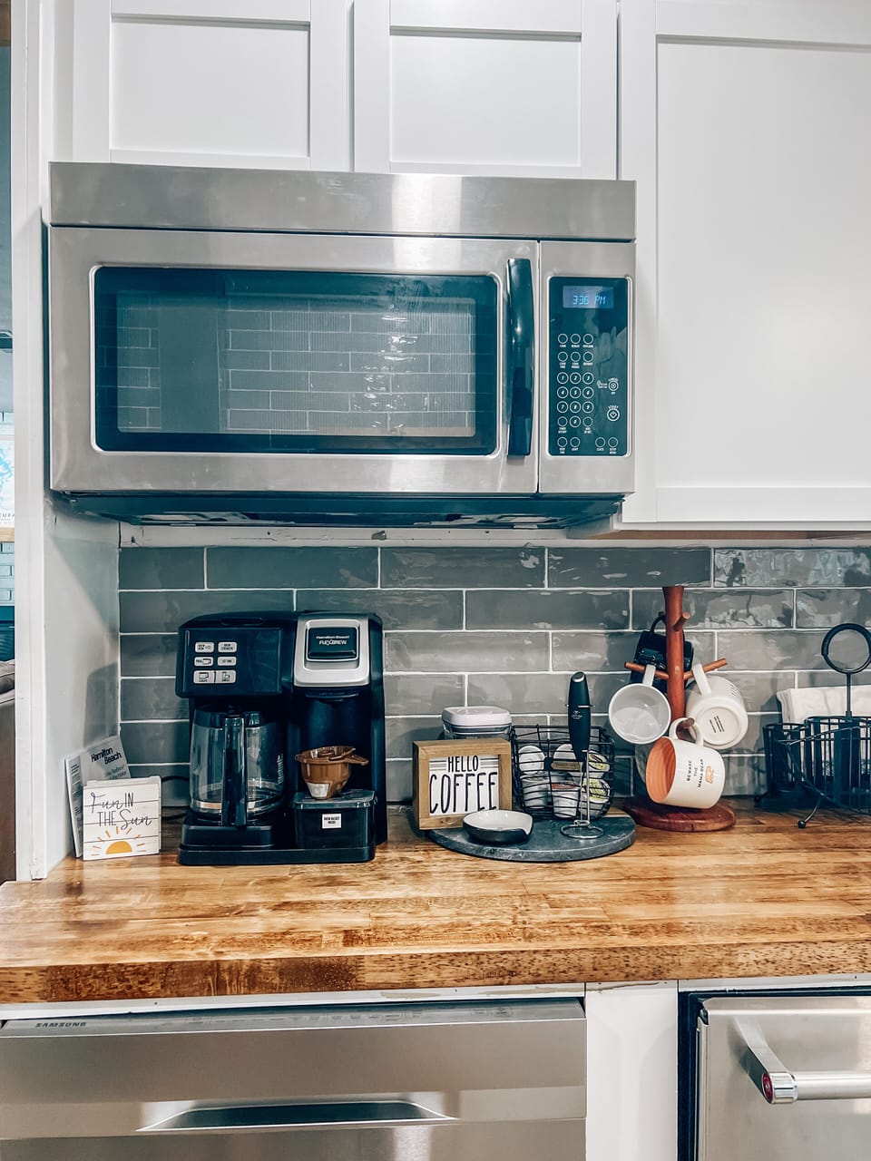 Main House Kitchen- Fully stocked including ice maker and crockpot