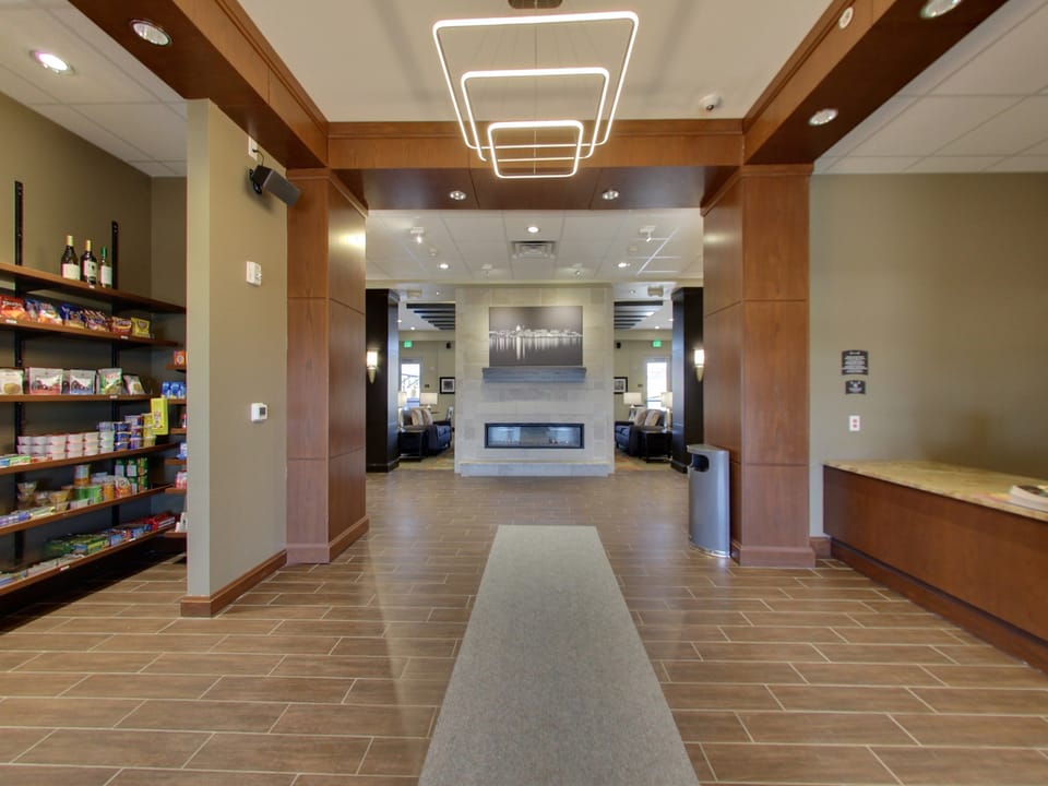 Purchase a snack at the on-site pantry.