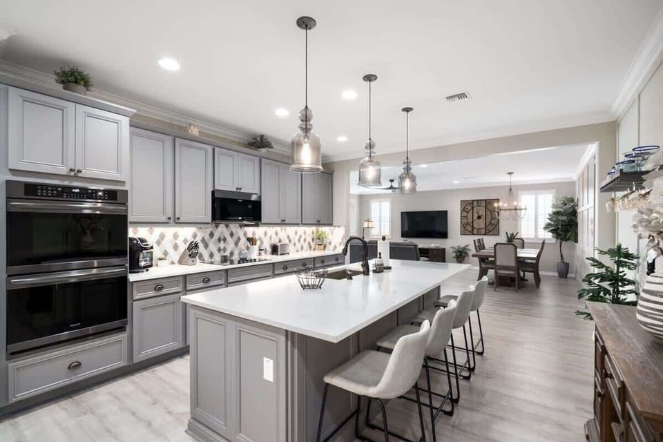 Fully equipped kitchen where you can cook up a storm