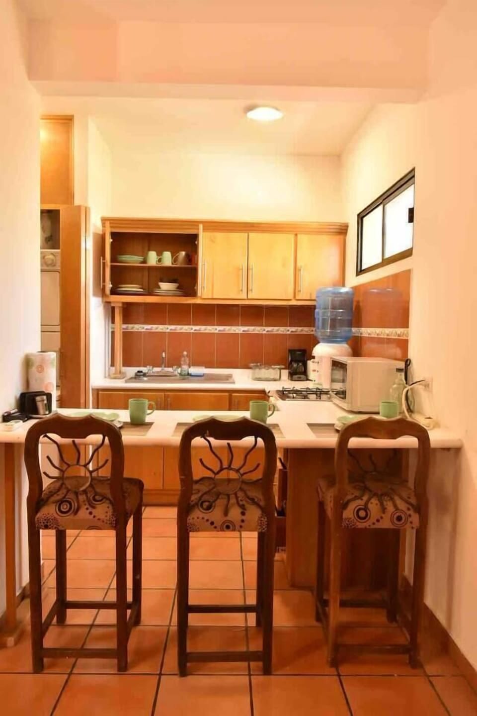Yes this is a place perfect for two but with a sofa bed enjoy up to three people!