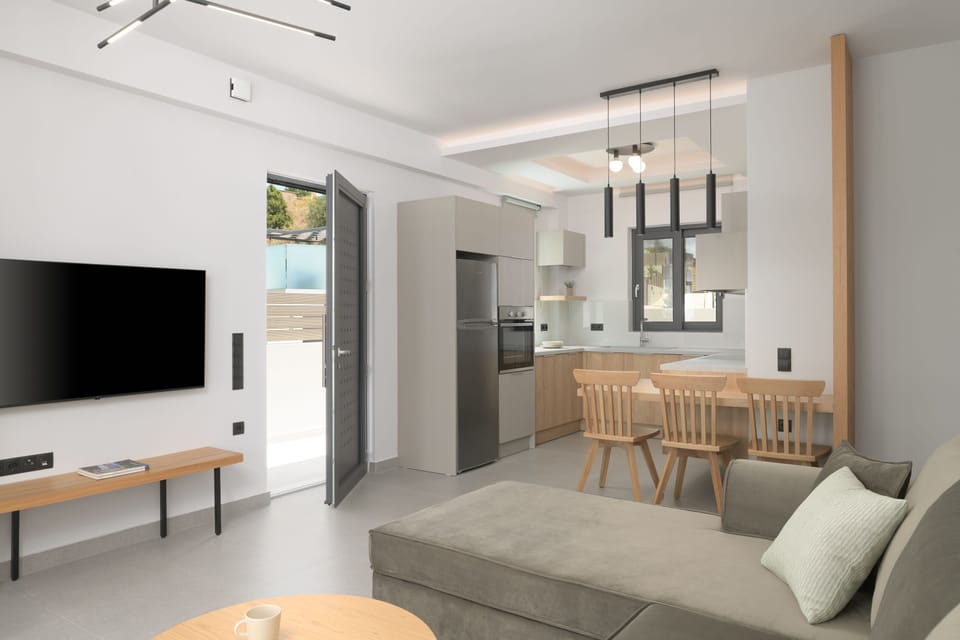 A fully equipped kitchen for culinary creations.