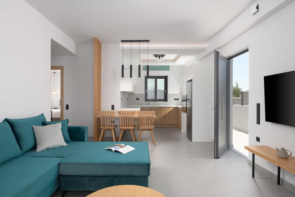 Open plan sitting room. 