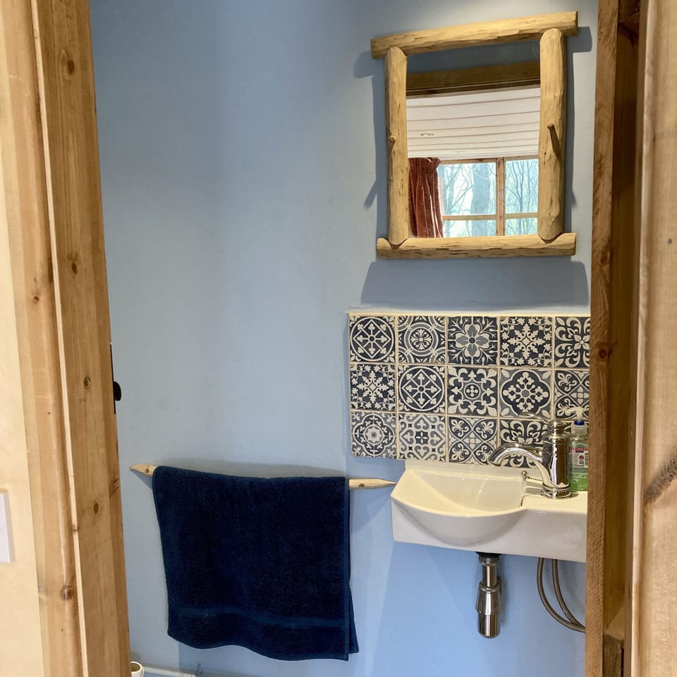Bathroom with shower and toilet