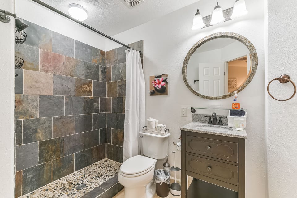 Beautiful custom walk-in shower