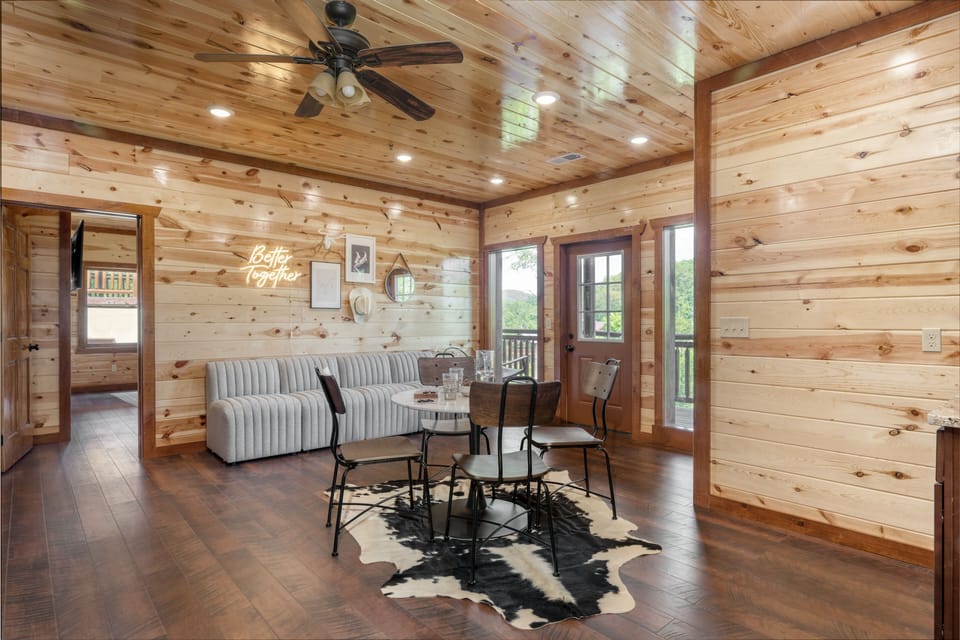 Downstairs rec room.