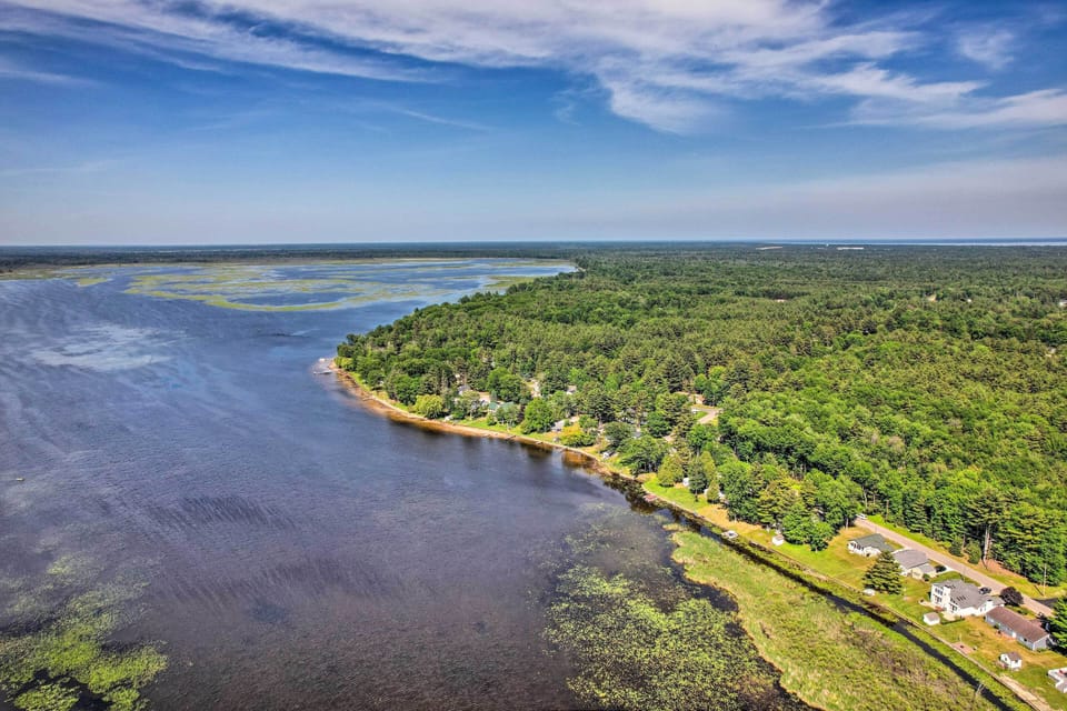 Tawas Lake Aerial View