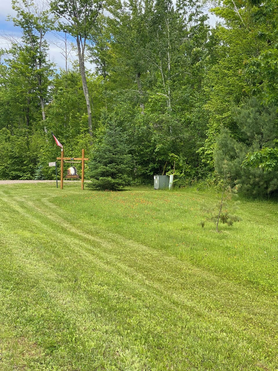 This is your turn to Scout Cottage!