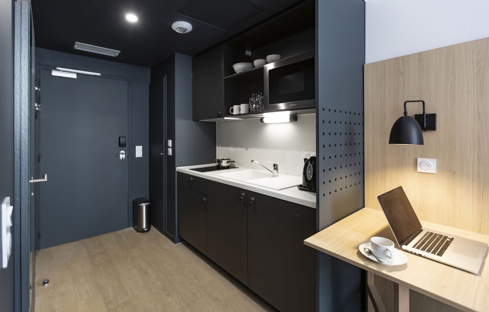 Hungry? Cook up a meal in your kitchen!