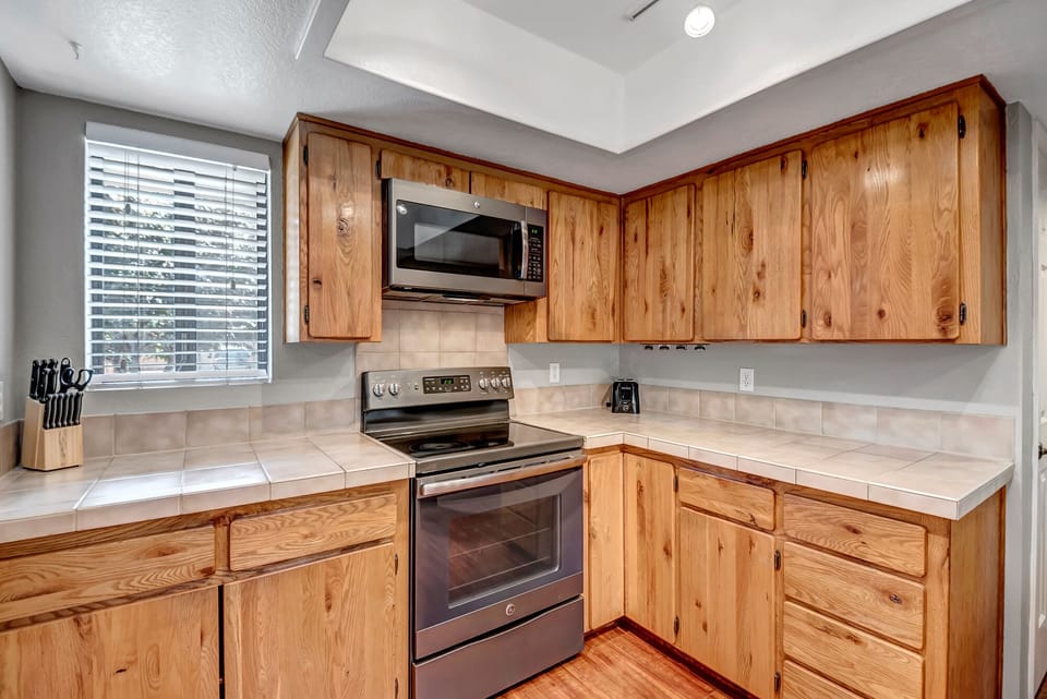 Plenty of Counter Space for Preparing Meals!