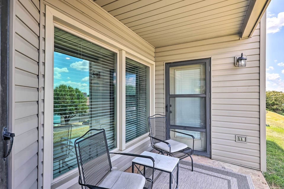 Side Patio | Lake Views