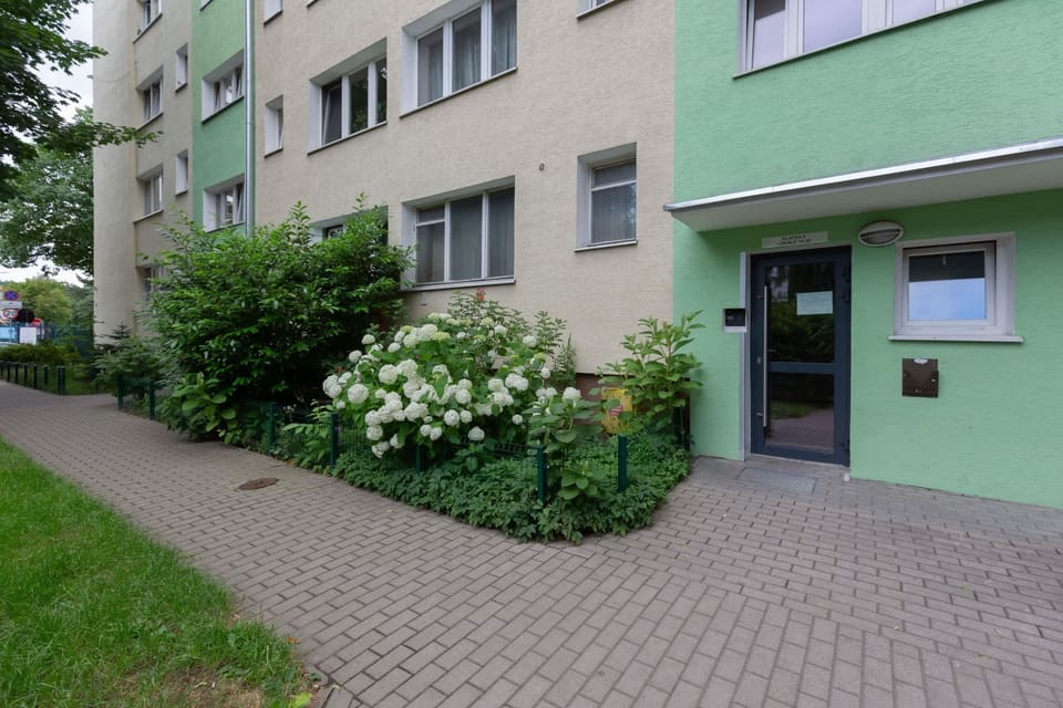 Entrance to the building. 
