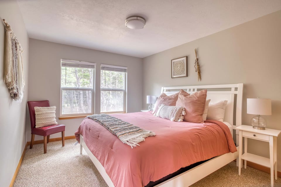 Bedroom 2 with Window Views