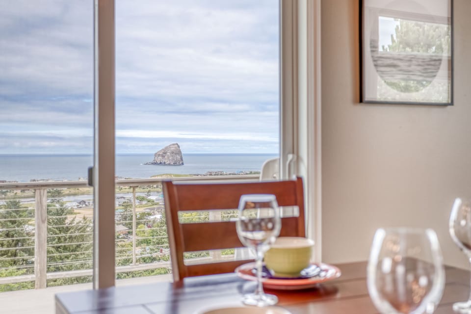 Dining Area with Window Views