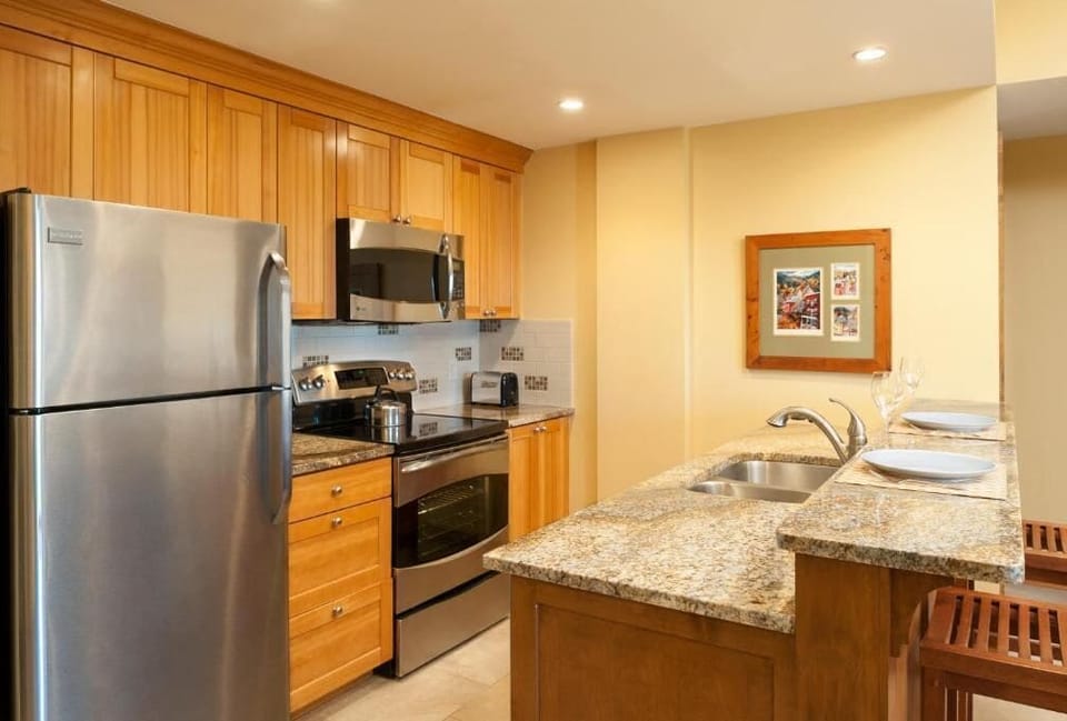 Curb your appetite by cooking a meal in your kitchen.