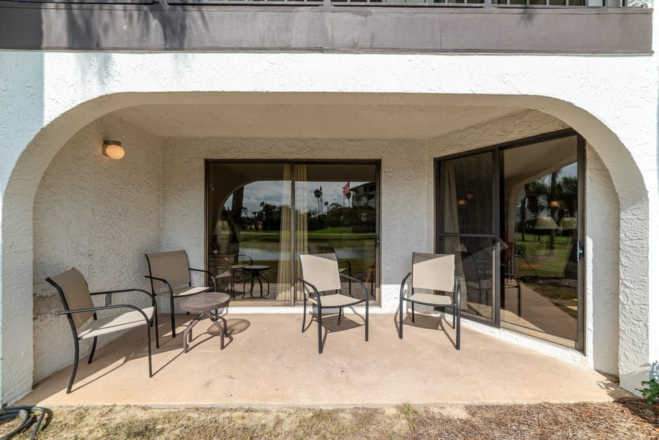 Enjoy access to the covered patio from the main bedroom or the great room.