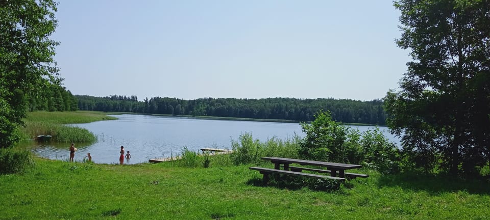 Local lake (5km from the house)