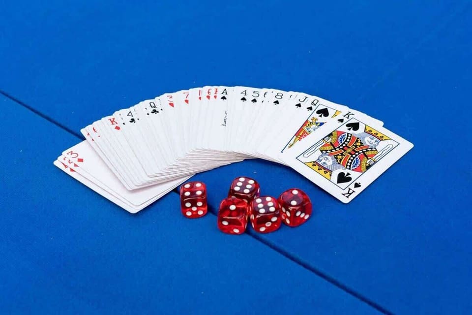 Cards and Chips provided