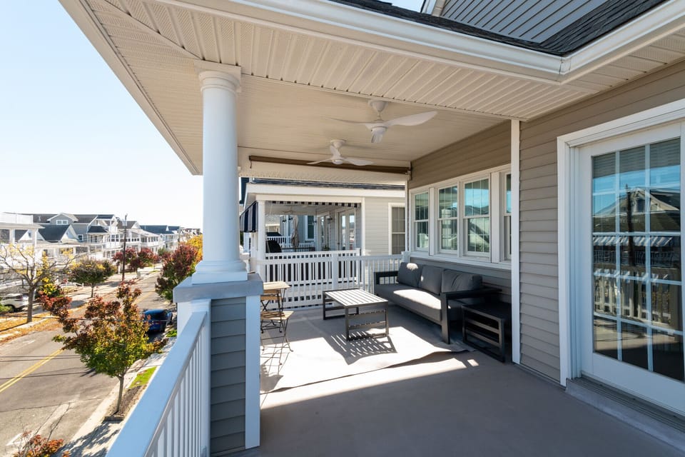 Large Outdoor Patio Covered Area w/ Fans. 2x More Lounge Chairs Arriving Soon