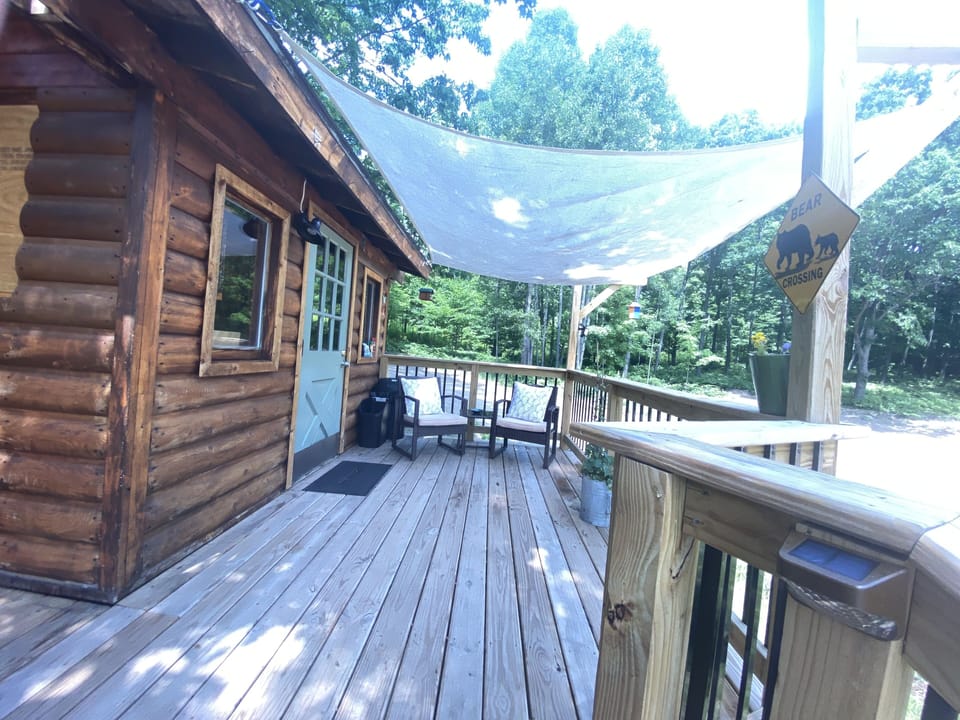 Wrap around deck