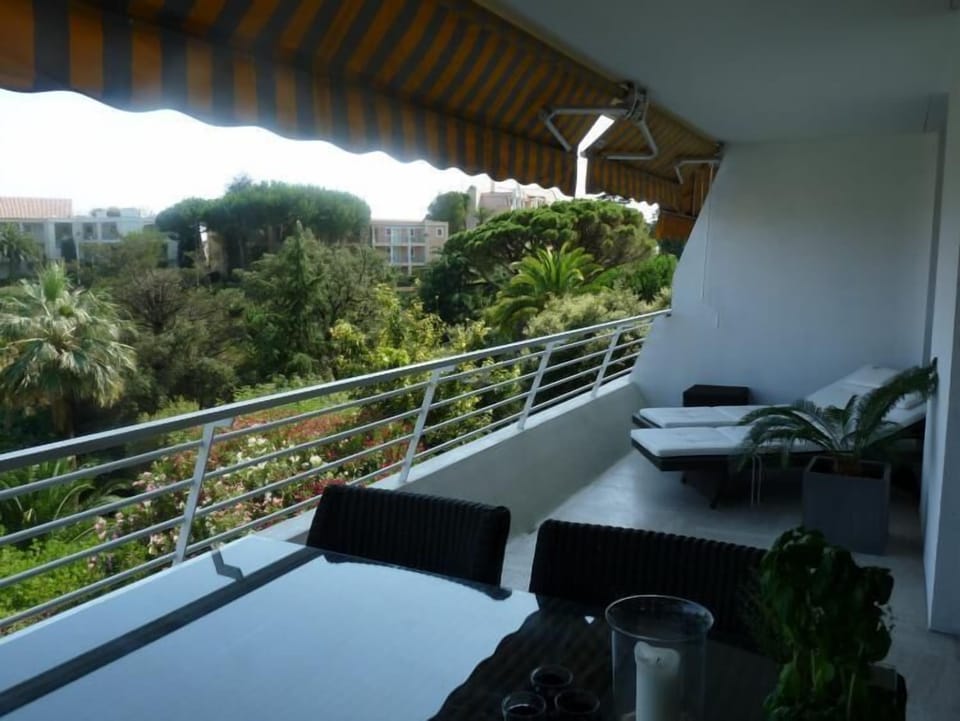 The comfortable terrace