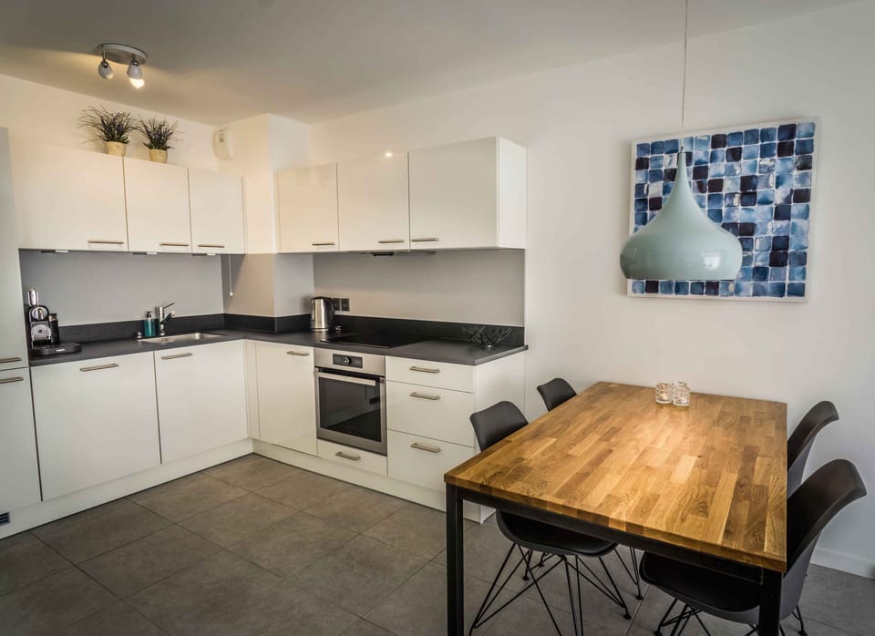 Open plan kitchen
