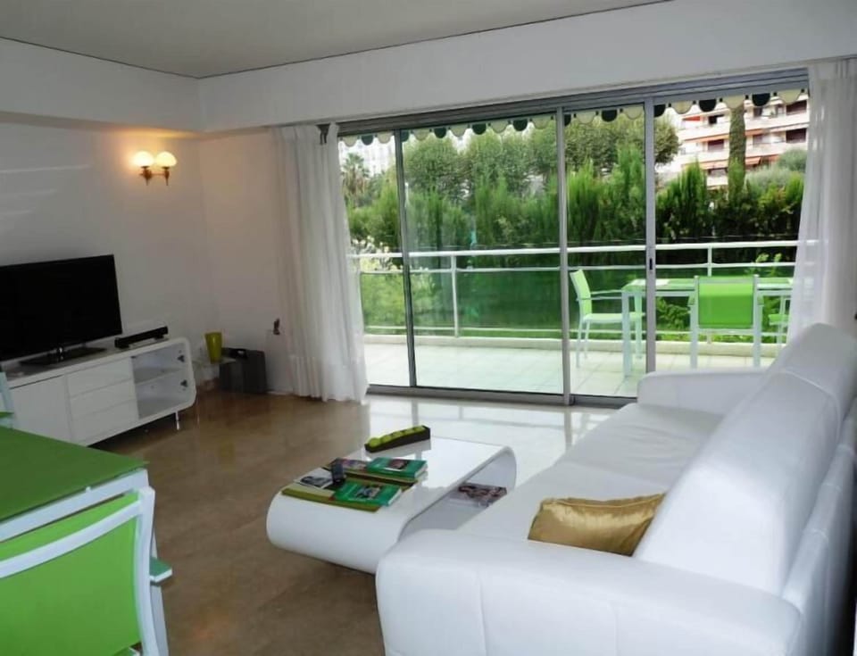 The living room towards the large terrace