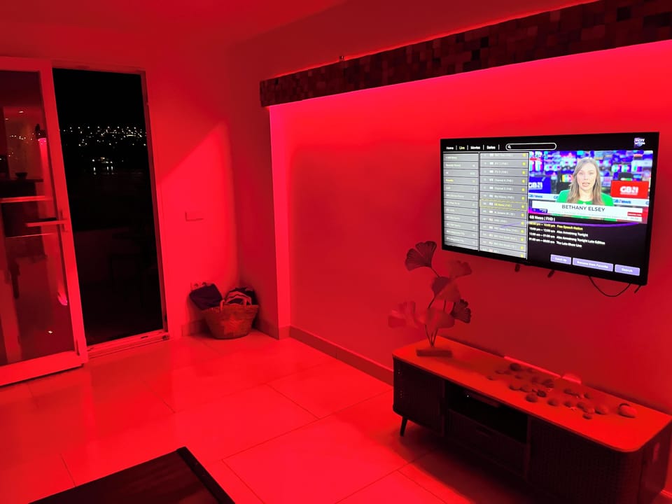 Ambient lights in lounge