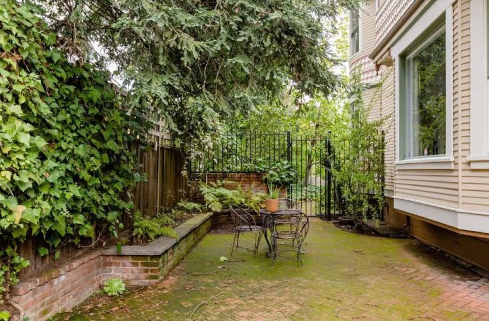 Exterior Brick Patio (side of house)