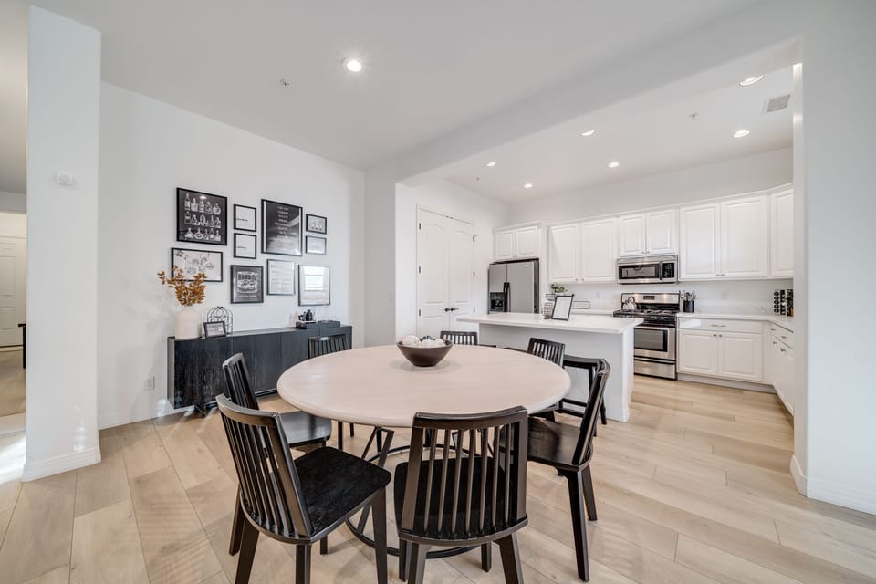 Make meals and memories in this beautiful open space.