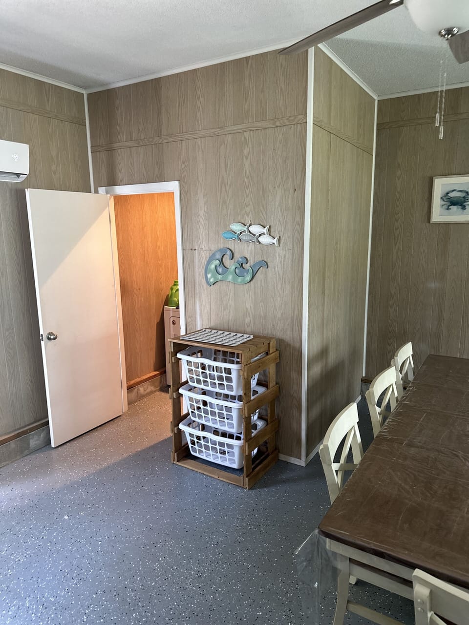 Rec Room to Laundry Room ~ 