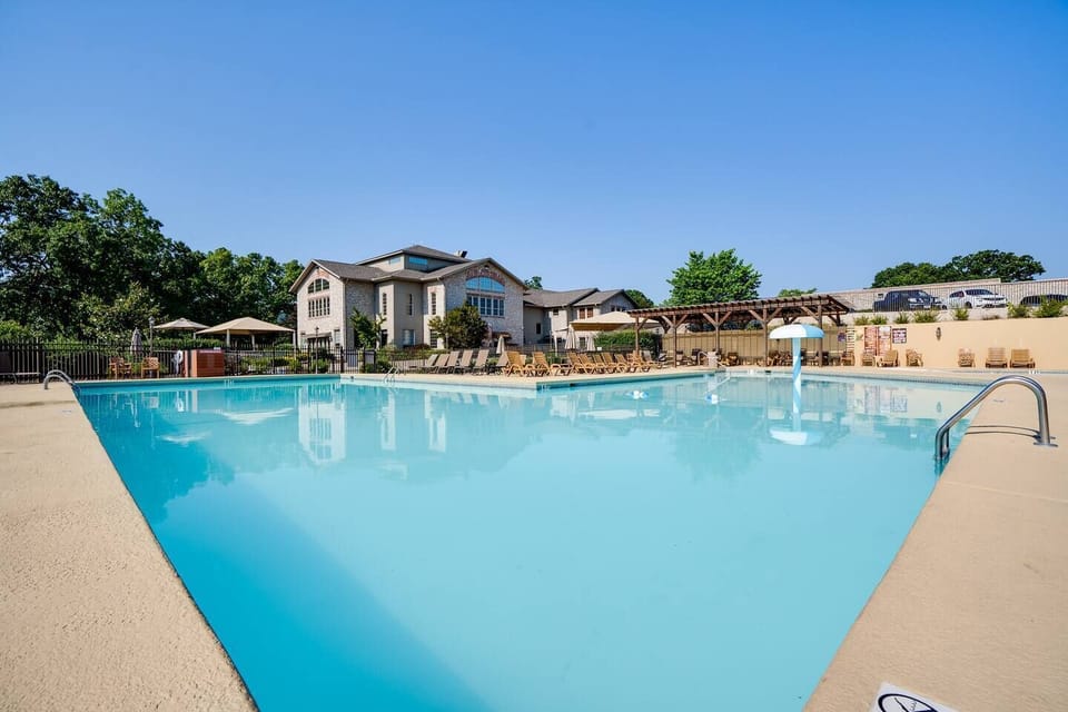 Pointe Royale main pool - steps from our unit - open seasonally 