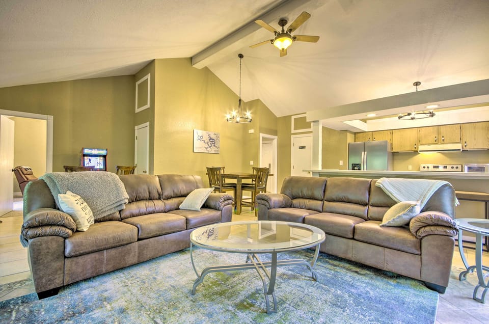 Living Room | Smart TV | Electric Fireplace