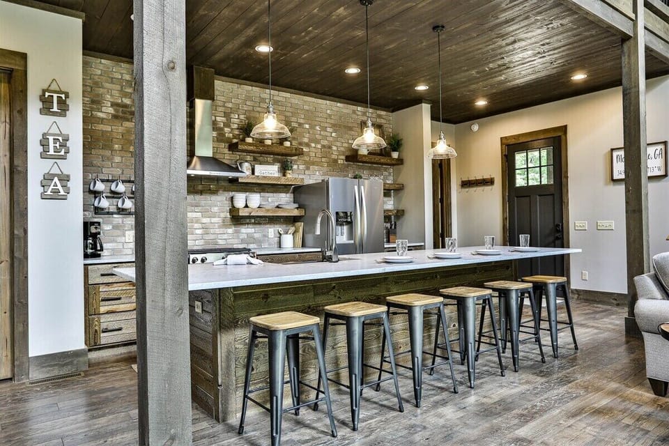 Bar seating for 6