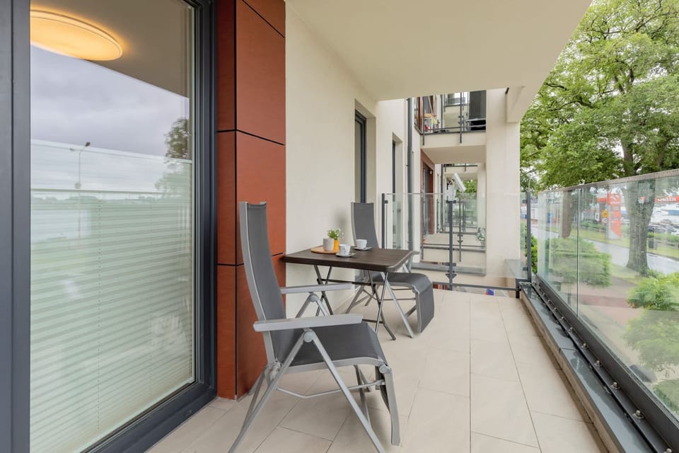 A closer look at the balcony, ideal for morning coffee or evening relaxation.
