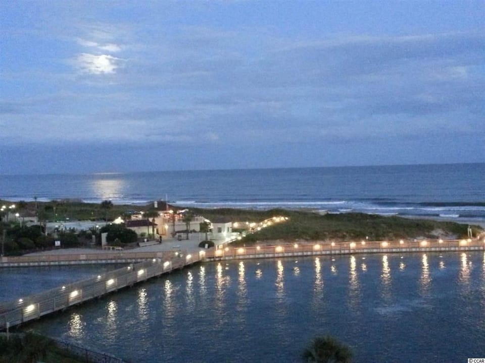 View from the Balcony at Night