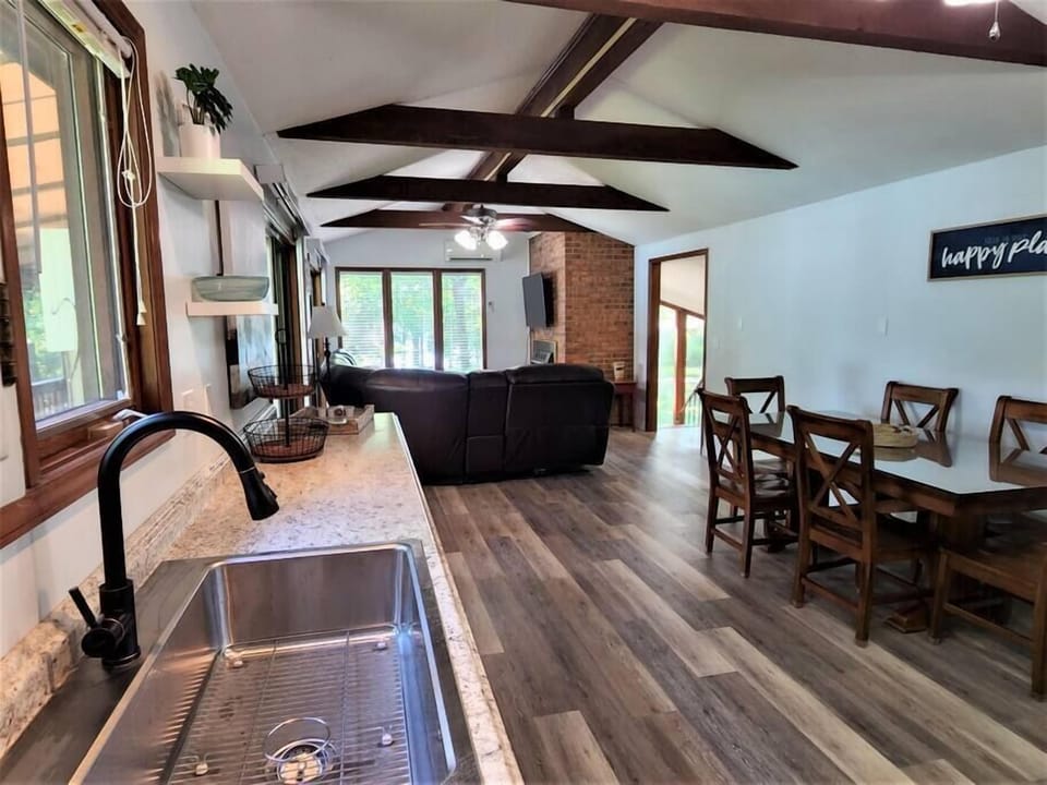 Open Kitchen / Dining / Living Common Area keeps anyone from feeling left out.